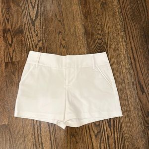 Alice and Olivia White Cady Shorts